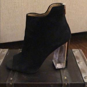 Calvin Klein Black Booties